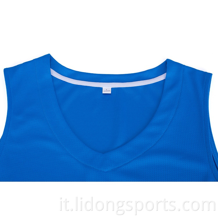 Sports Basketball Unifort Set Set Team Basketball Set Set da basket da uomo